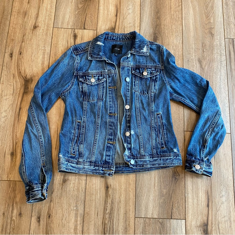 Joe’s Jeans Distressed Denim Jean Jacket - Small